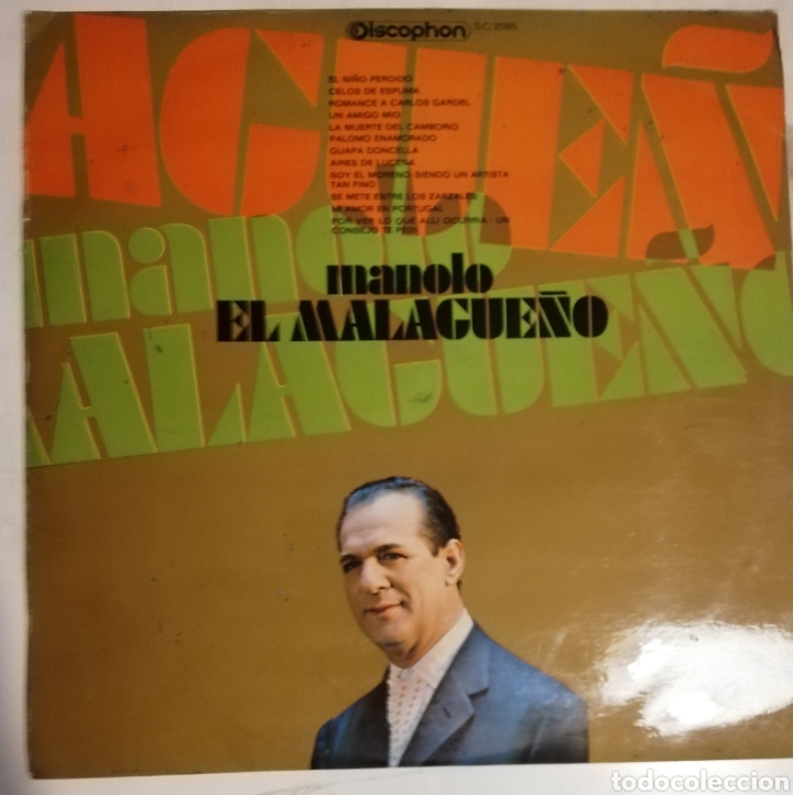 Discos de vinilo: Manolo El Malague&ntilde;o - Foto 1