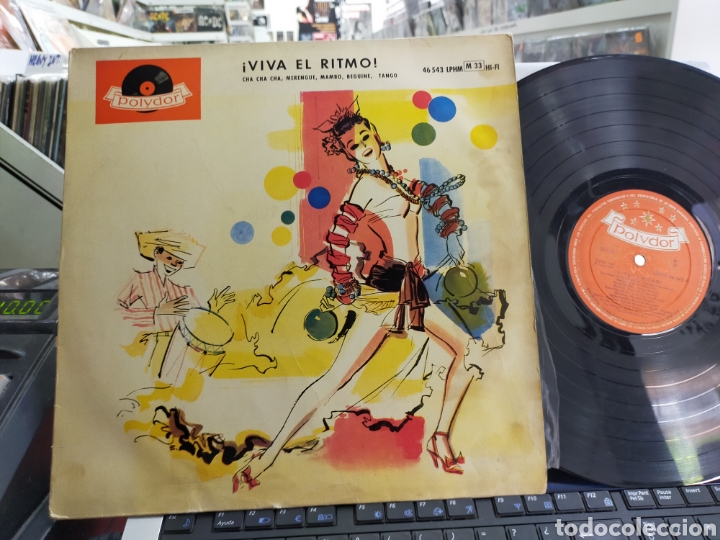 Disques de vinyle: Viva el ritmo! Lp Espa&ntilde;a 1960 escuchado.ver contenido en foto