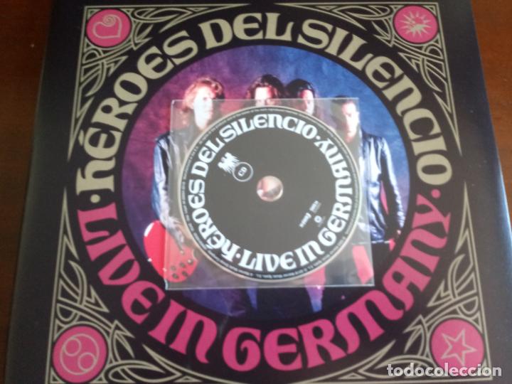 Discos de vinilo: HEROES DEL SILENCIO - LIVE IR GERMANY - LP + CD + LIBRETO - MBE - 2020 - Foto 4