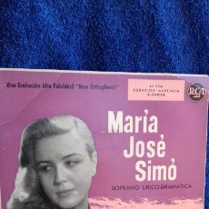 Discos de vinilo: MARÍA JOSE SIMO DE ESPAÑA VENGÓ 3 MAS. Lote 278482028