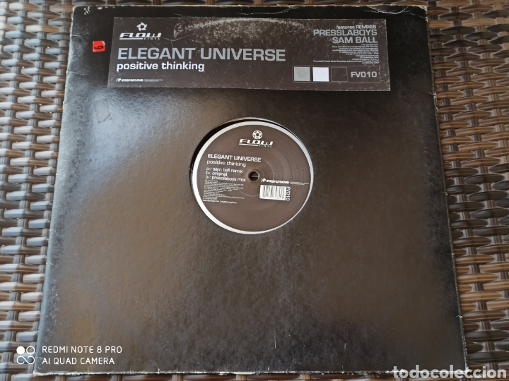 Discos de vinilo: Elegant Universe - Positive Thinking (12&rdquo;) - Foto 1