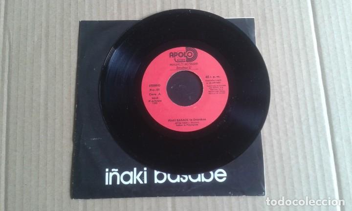 Discos de vinilo: I&Ntilde;AKI BASABE - HITZA HADI SINGLE 1982 - Foto 3