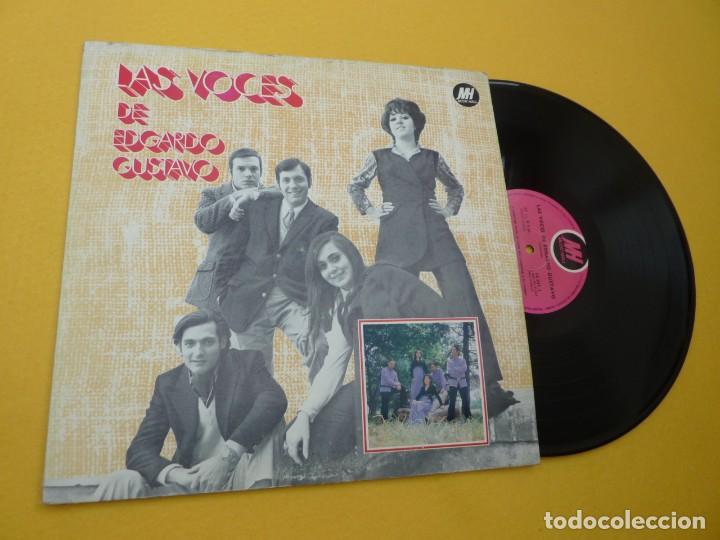 Disques de vinyle: LP LAS VOCES DE EDGARDO GUSTAVO - Juan Pais - Argentina - 12931 (VG+/EX) 5