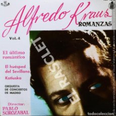 Discos de vinilo: MAGNIFICO SINGLE DE : ALFREDO KRAUS - ROMANZAS