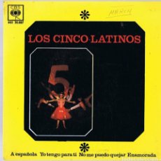 Discos de vinilo: LOS CINCO LATINOS ¨A ESPAÑOLA¨. Lote 278497448