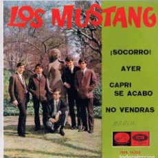 Discos de vinilo: LOS MUSTANG ¡SOCORRO!. Lote 278501143