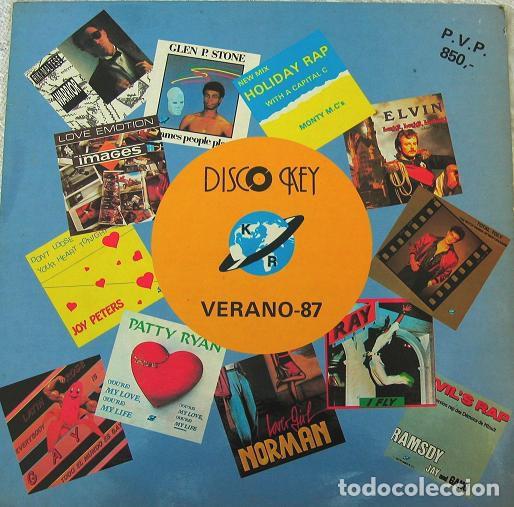 Discos de vinilo: Various &lrm;&ndash; Disco Key Verano-87-SPAIN-LP-1987 - Foto 1