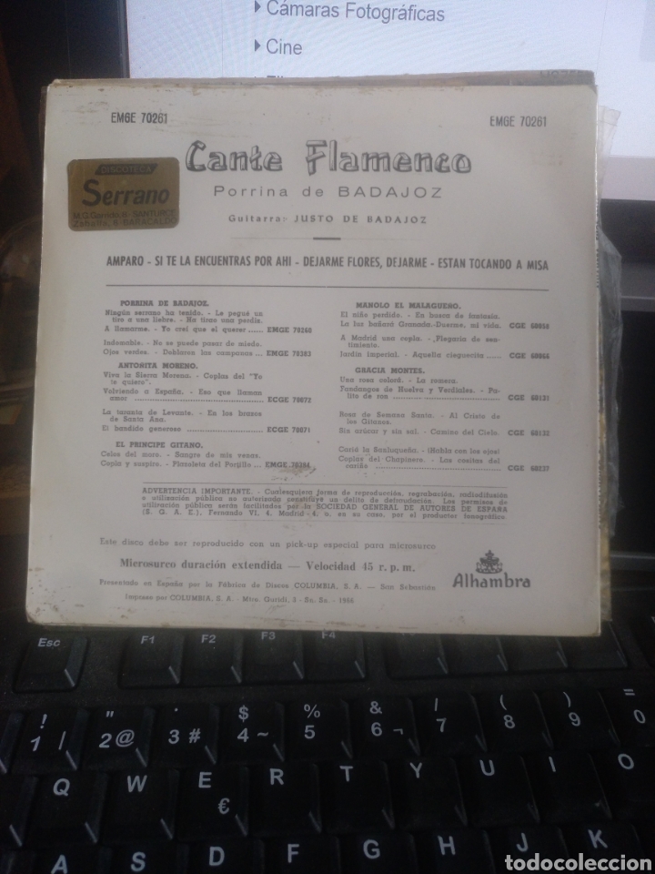 Discos de vinilo: Porrina - Foto 2