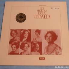 Discos de vinilo: LO MEJOR DE LA TEBALDI - DISCO COLUMBIA, 50 ANIVERSARIO, 1927, 1977