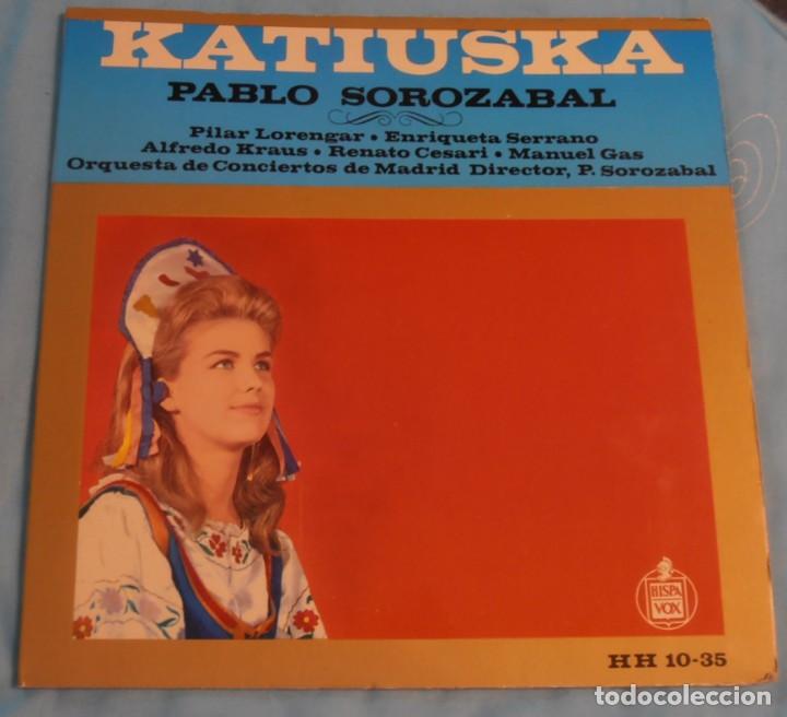 Discos de vinilo: KATIUSCA, PABLO SOROZABAL - Foto 1