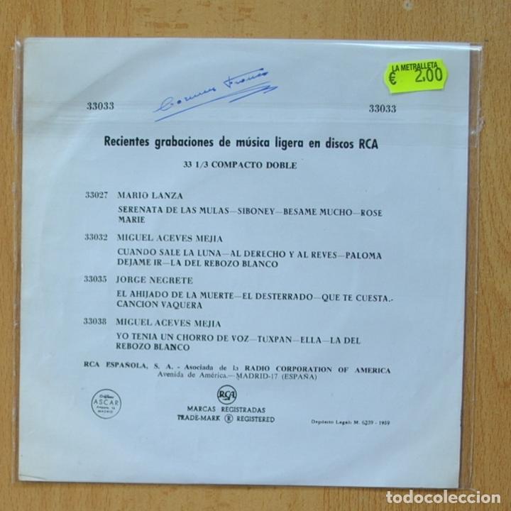 Discos de vinilo: LOS HERMANOS SILVA - LOS HERMANOS SILVA - EP - Foto 2