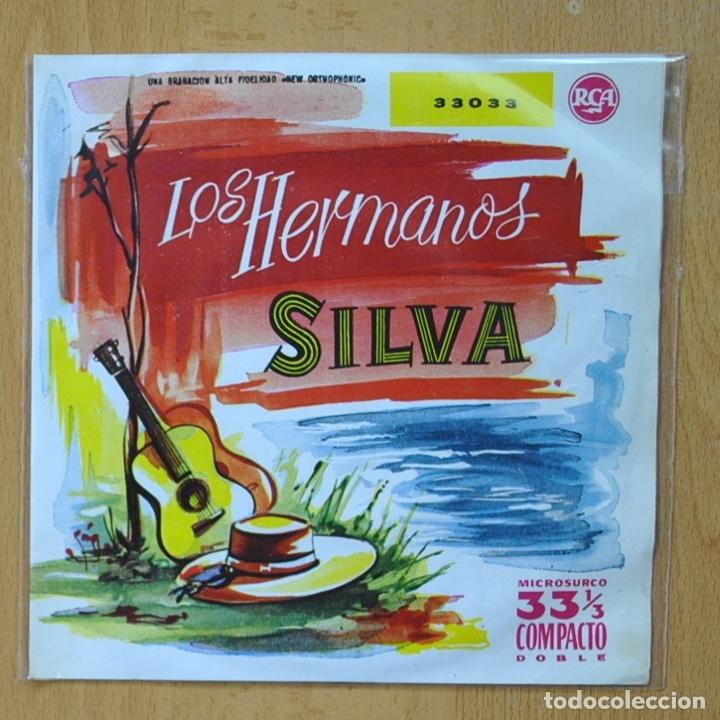 Discos de vinilo: LOS HERMANOS SILVA - LOS HERMANOS SILVA - EP - Foto 1
