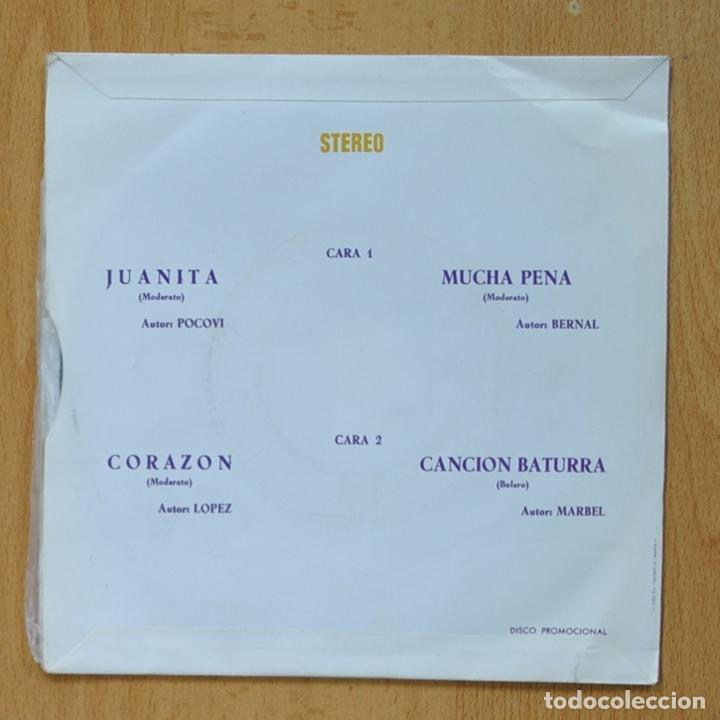 Discos de vinilo: VARIOS - JUANITA + 3 - EP - Foto 2