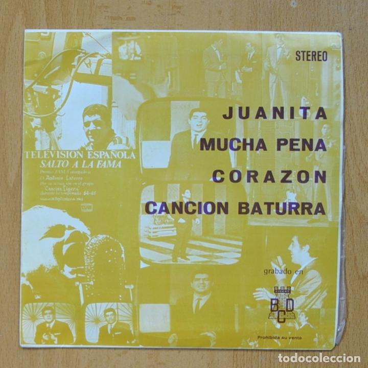 Discos de vinilo: VARIOS - JUANITA + 3 - EP - Foto 1