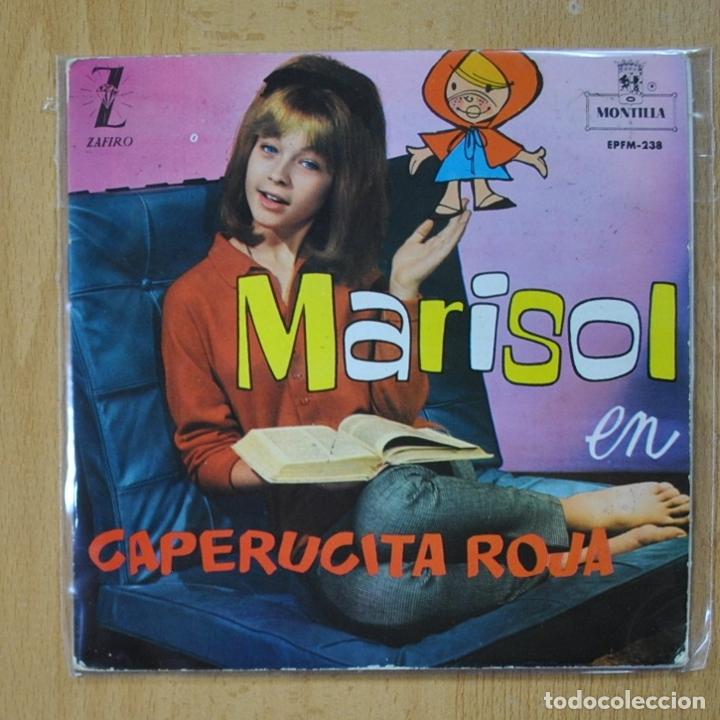 Discos de vinilo: MARISOL - CAPERUCITA ROJA - SINGLE - Foto 1