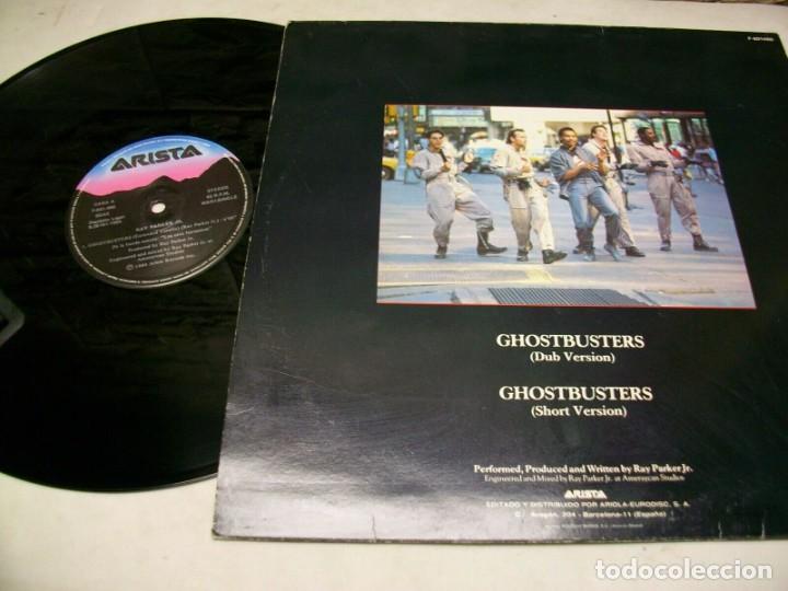 Discos de vinilo: GHOSTBUSTERS BANDA SONORA ORIGINAL MAXI-SINGLE LP - Foto 2