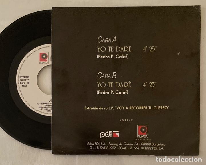 Discos de vinilo: Joel - Yo te dar&eacute; - Single promocional - Foto 2