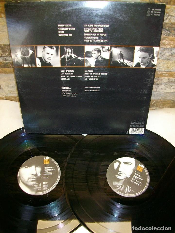 Discos de vinilo: U2 BATTLE AND HUM VINYL LP - Foto 3