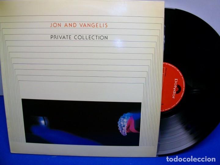 Discos de vinilo: JON AND VANGELIS PRIVATE COLLECTION DISCO LP - Foto 1