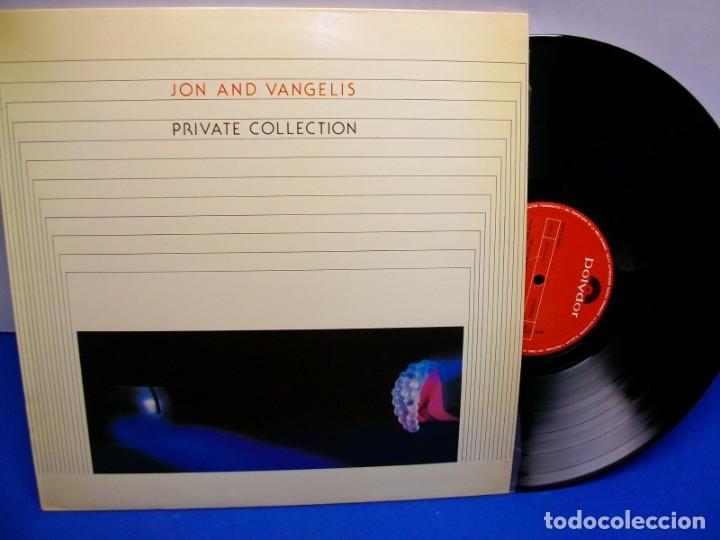 Discos de vinilo: JON AND VANGELIS PRIVATE COLLECTION DISCO LP - Foto 3
