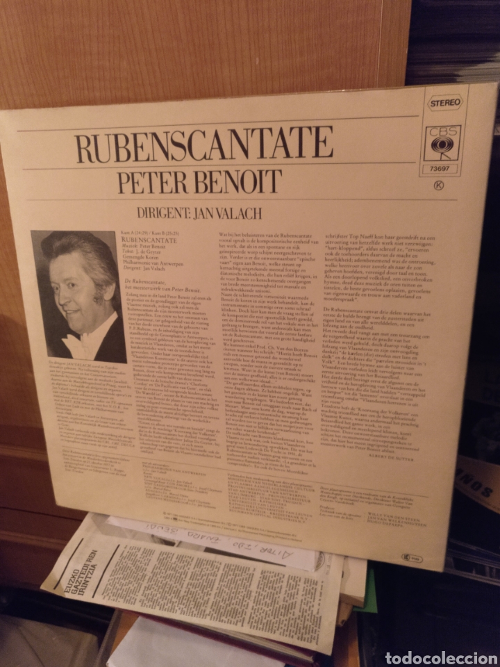Discos de vinilo: Rubenscantate Pierre Benoit - Foto 2