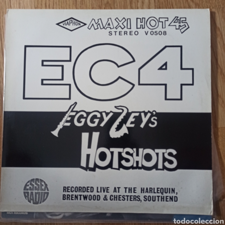 Dischi in vinile: Eggy Ley's Hotshots - EC4 (Viaphon, UK, 1984)