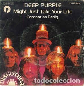 Discos de vinilo: Deep Purple - Might Just Take Your Life (single) - Foto 1