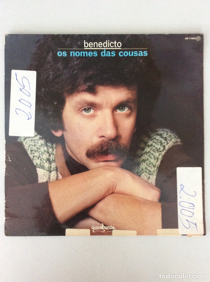 Discos de vinilo: Benedicto. Os nomes das cousas - Foto 1