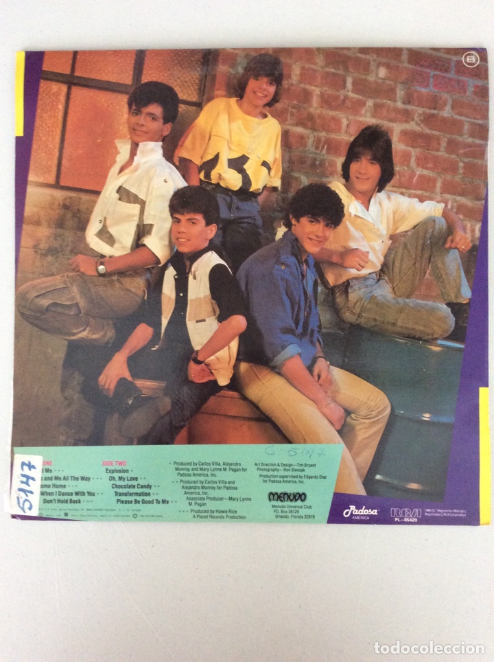 Discos de vinilo: Menudo. Hold me - Foto 2