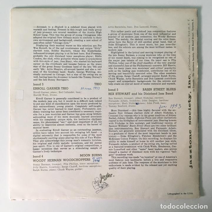 Discos de vinilo: Various &lrm;&ndash; Jazz Sampler, US 1955 Jazztone - Foto 2