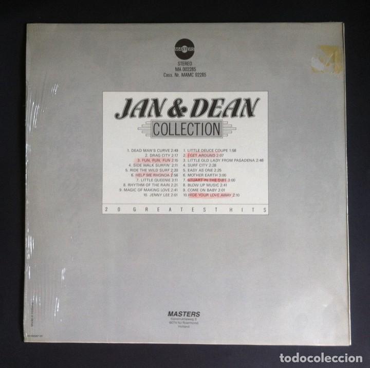 Discos de vinilo: JAM & DEAN - Collection - LP HOLANDES 1985 - MASTERS - Foto 2