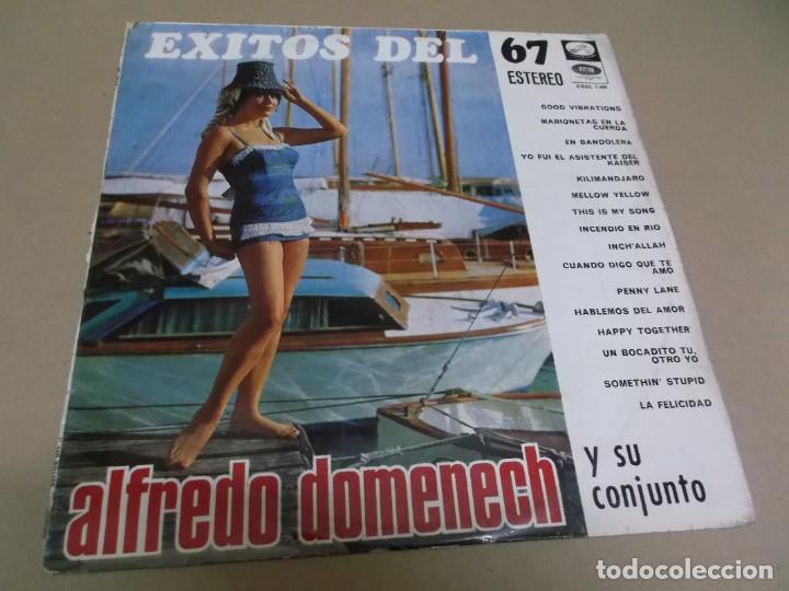Discos de vinilo: ALFREDO DOMENECH Y SU CONJUNTO (LP) EXITOS DEL 67 A&Ntilde;O 1967 - Foto 1
