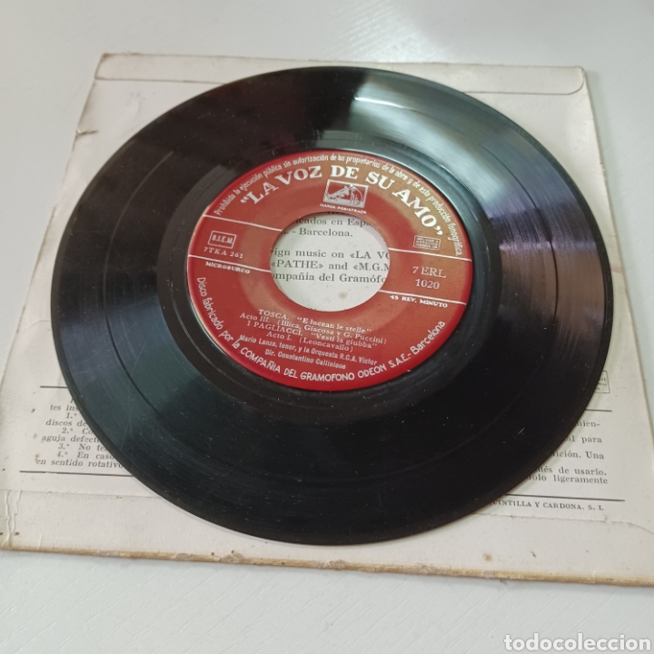 Discos de vinilo: MARIO LANZA - TOSCA, LOS MILLONES DE ARLEQUIN ... - Foto 3