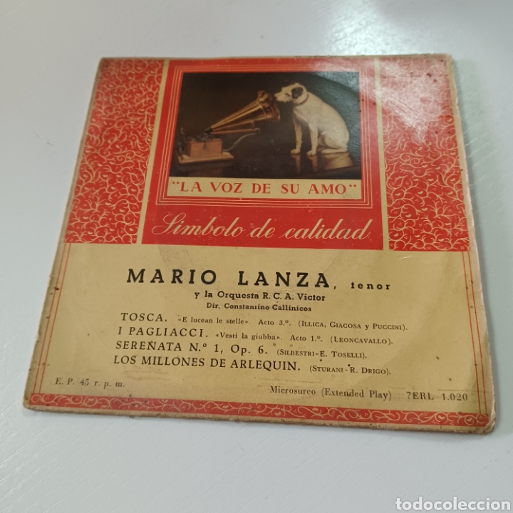 Discos de vinilo: MARIO LANZA - TOSCA, LOS MILLONES DE ARLEQUIN ... - Foto 5