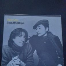 Discos de vinilo: JOHN LENNON BEAUTIFUL BOYS WOMAN BEATLES SINGLE ESPAÑOL. Lote 278967513