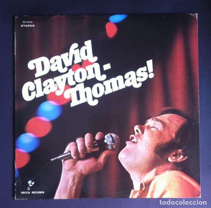 Discos de vinilo: DAVID CLAYTON-THOMAS - LP USA 1969 - DECCA - Foto 1