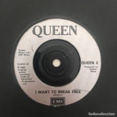 Discos de vinilo: QUEEN ‎– I WANT TO BREAK FREE, UK 1984 EMI