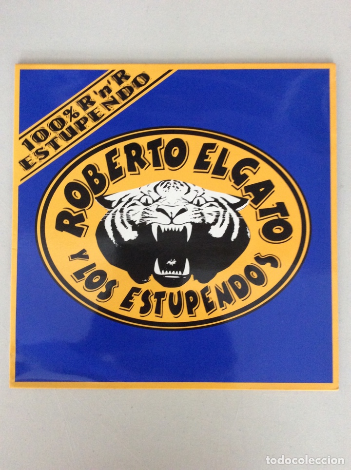 Disques de vinyle: 100% R &lsquo;n&rsquo; R estupendo. Roberto elgato y los estupendos.