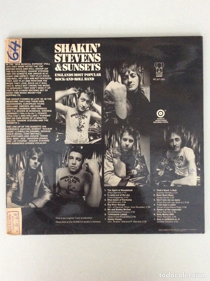 Discos de vinilo: Shakin Stevens & Sunsets - Foto 2