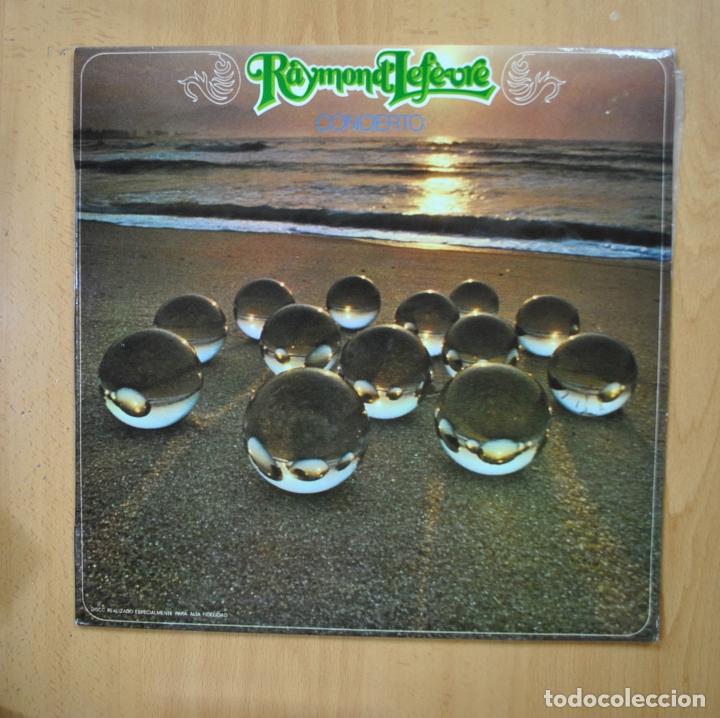 Discos de vinilo: RAYMOND LEFEVRE - CONCIERTO - LP - Foto 1
