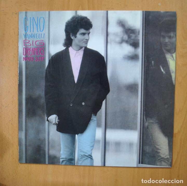 Discos de vinilo: GINO VANNELLI - BIG DREAMERS NEVER SLEEP - LP - Foto 1