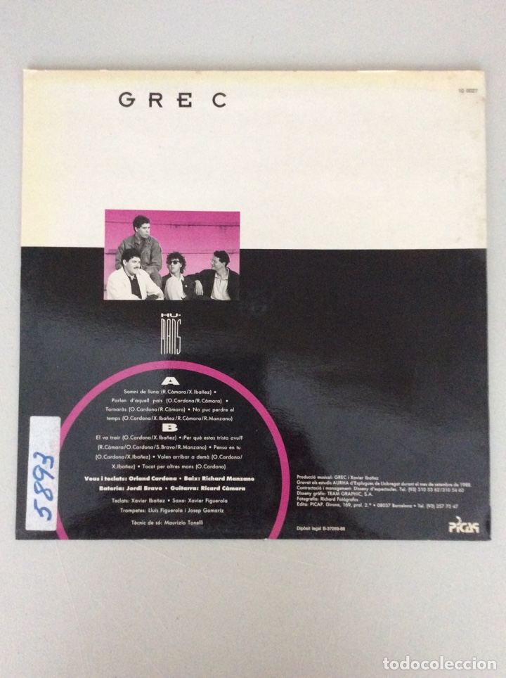 Discos de vinilo: Grec.Hu-mans - Foto 2