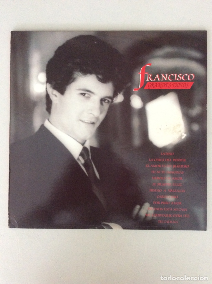 Discos de vinilo: Francisco. Grandes &eacute;xitos. Latino. - Foto 1