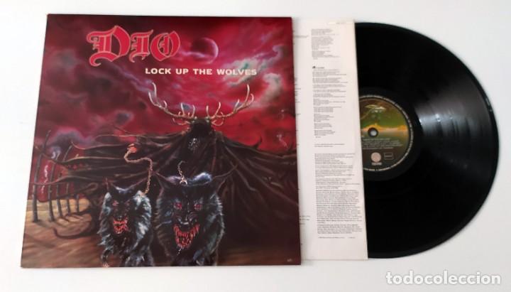 Discos de vinilo: LP DIO - LOCK UP THE WOLVES - Foto 3