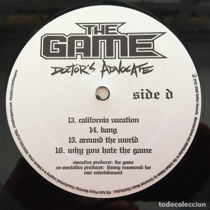 Discos de vinilo: The Game ‎– Doctors Advocate 2 Vinyls USA,2006 Geffen Records - Foto 7 - 279414433