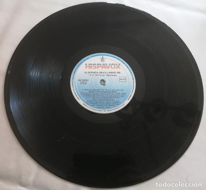 Discos de vinilo: Alborada, A Ti, Sevilla (Sevillanas 89), - Foto 4