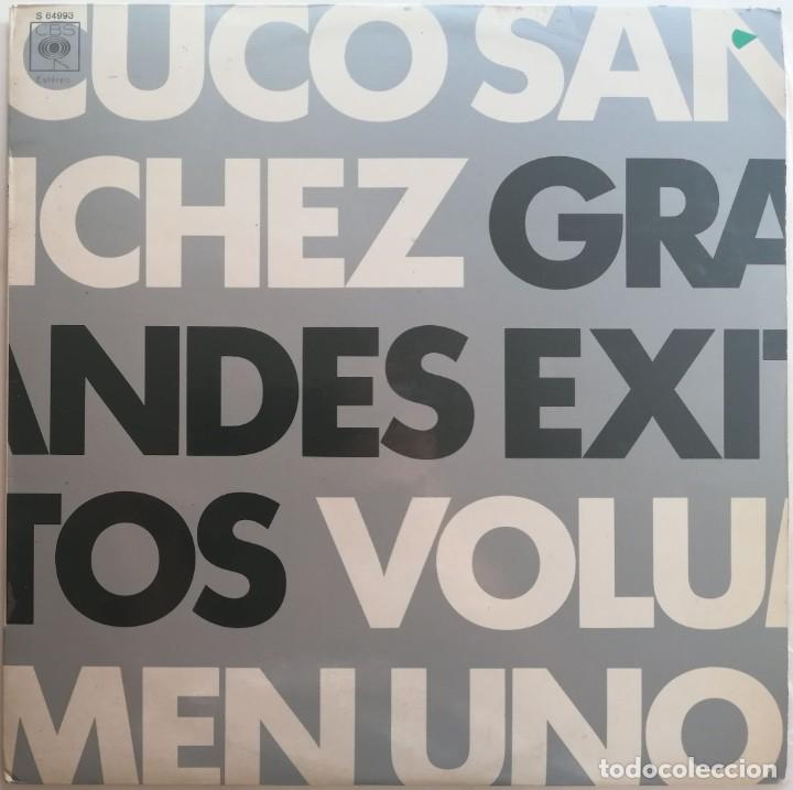 Discos de vinilo: Cuco Sanchez, Grandes Exitos Vol. 1, CBS S 64993 - Foto 1