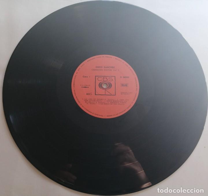 Discos de vinilo: Cuco Sanchez, Grandes Exitos Vol. 1, CBS S 64993 - Foto 3