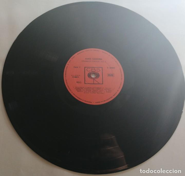 Discos de vinilo: Cuco Sanchez, Grandes Exitos Vol. 1, CBS S 64993 - Foto 4