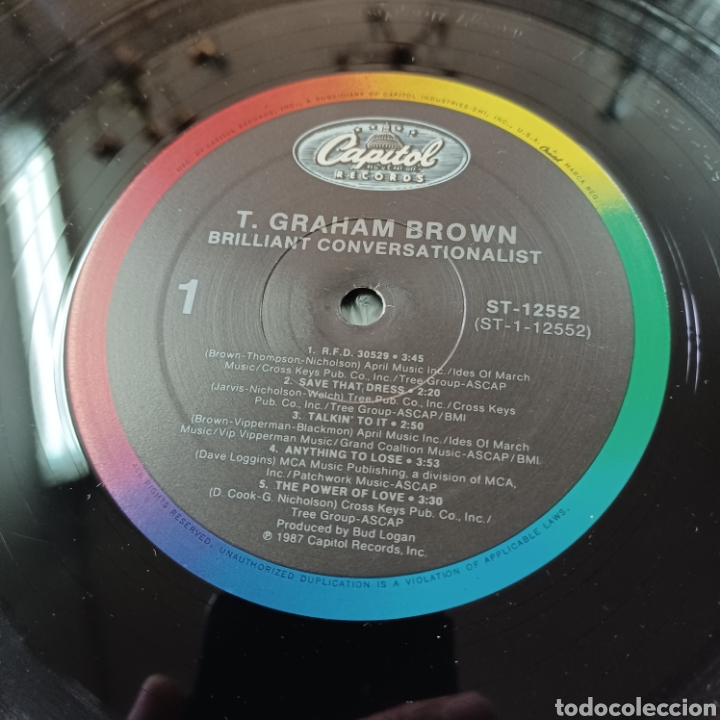 Discos de vinilo: T. GRAHAN BROWN - BRILLIANT CONVERSATIONALIST - Foto 3